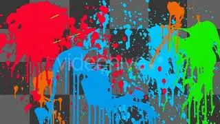 Big Paint Splash | Motion Graphics - Envato elements