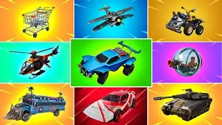 Evolution of All Fortnite Vehicles (Season 4 - Season 22)