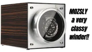 MOZSLY WATCH WINDER - review of this very classy winder!!