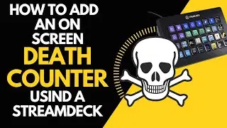 On screen death counter using an elgato streamdeck #obs #elgato #deathcounter