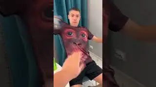 Blowing gorilla