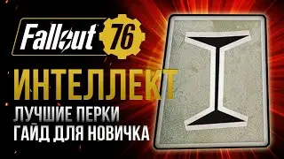 ИНТЕЛЛЕКТ. ЛУЧШИЕ и ХУДШИЕ ПЕРКИ ➤ Fallout 76