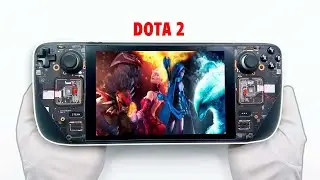 Steam Deck Gameplay - Dota 2 - SteamOS