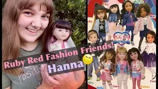 NEW Ruby Red Fashion Friends - Think Happy Thoughts Hanna Doll - Splash of Style - Unboxing & Review