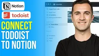 How to Connect Todoist to Notion | Integrate Notion With Todoist (2024)