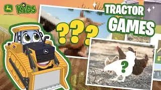 Tractor Games On The Farm!| Games For Kids | John Deere Kids