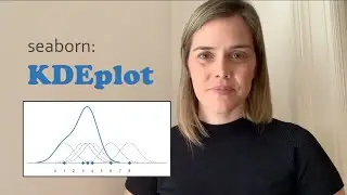 What is kernel density estimation? And how to build a KDE plot in Python? | Seaborn KDEplot