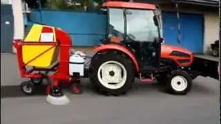 Коммунальный пылесос для трактора KIOTI