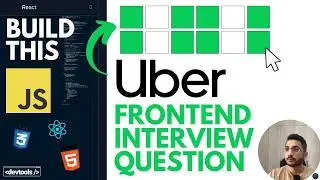 Solving Uber Frontend Interview Question | Interactive Shape