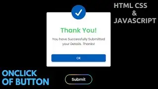 How To Make Popup using HTML CSS & JavaScript | Modal Box Design Tutorial for Web Development