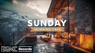 SUNDAY MORNING JAZZ: Warm Jazz Music to Study ☕ Relaxing Jazz Instrumental Music with Snowy Ambience