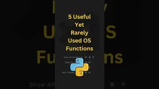 Use these OS functions in Python... #2minutespy #coding #python #osmodule