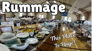 A Little Insanity Ensues With A Church RUMMAGE SALE This Big!