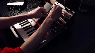 Korg Monologue + Korg Volca Keys - Funky Song