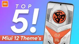 5 ⚡ World's Best Miui 12 Themes With Charging Animation, Boot Animation, New Lock Screen 🔥