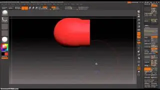 Zbrush 4 R2b Clip Circle Brush