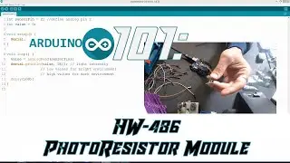 HW 486 Photoresistor Module   Arduino for beginners   Sensors