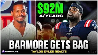 Patriots Sign DT Christian Barmore to 4-Year Deal Worth Up to $92 MILLION