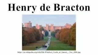 Henry de Bracton