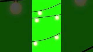 Green Screen Light Bulb Effects