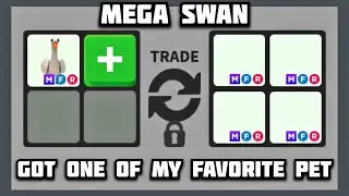 BEST 23 LATEST OFFERS FOR MEGA NEON SWAN in Rich Servers Adopt me Roblox