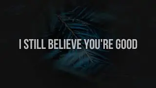 I STILL BELIEVE YOU'RE GOOD - NEWSBOYS //(Lyrics)//