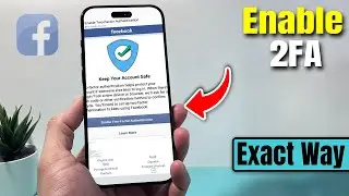 How to enable two factor authentication on Facebook - Full Guide | Turn on 2FA on FB