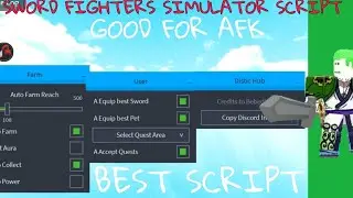 SWORD FIGHTERS SIMULATOR SCRIPT PASTEBIN BEST SCRIPT 2022 WORKING SCRIPT 2022 (ROBLOX)