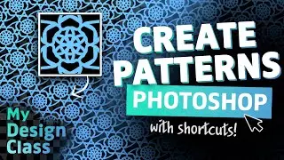 Create PATTERNS From SHAPES 🤯 (in Photoshop!)