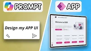 How to use Copilot AI to design UNIQUE Power Apps UIs