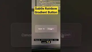 Gradient Button | HTML CSS  #htmlcss #fact #css #htmlcsstutorial #tutorials