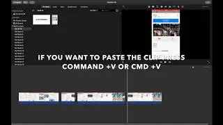 PART 2 IMOVIE KEYBOARD SHORTCUTS CUT COPY PASTE MAC