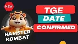 🚨 Breaking News: Hamster Kombat’s TGE & Airdrop DATE REVEALED! Don’t Miss This Epic Crypto Event! 🚨
