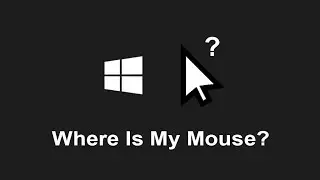 How To Fix Mouse Cursor Disappeared Or Not Showing Up On Windows (Keyboard Only Tutorial)