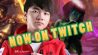 Faker FINALLY Gets Twitch Stream! - PVP Live - League of Legends News