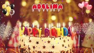 ADELINA Happy Birthday Song – Happy Birthday Adelina – Happy birthday to you