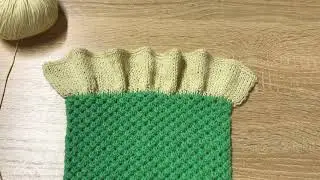 ВЯЖЕМ САМЫЕ ПРОСТЫЕ И ЭФФЕКТНЫЕ РЮШИ, ОБОРКИ И ВОЛАНЫ! /Ruffles, Frill, Shuttlecocks.