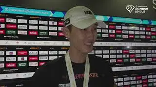 Sanghyeok Woo Wins Rome Diamond League High Jump [Interview]