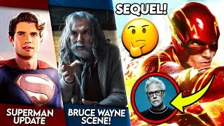 The Flash Movie SEQUEL?! Bruce Wayne Full SCENE, Superman News, DCU Batman & MORE!!