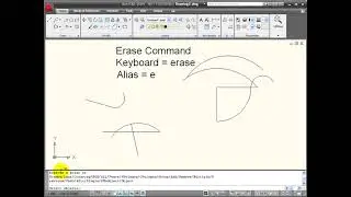 AutoCAD Explained - Using the ERASE Command