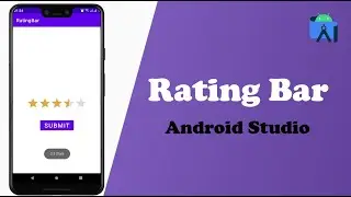 How to Create Rating Bar in Android Studio | Easy One Coders