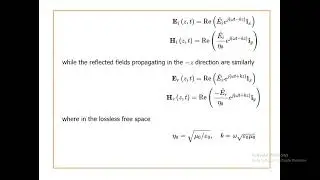 5.4 Normal Incidence at a Plane Conducting Boundary