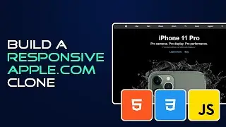 Responsive Apple Website UI | HTML and CSS Tutorial