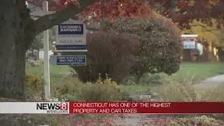 Study: Connecticut has one of the highest property & car taxes