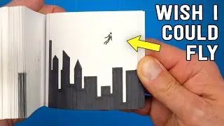 Flying FLIPBOOK // Ever wished you could fly?