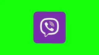 👉 Иконки соц сетей на хромакее: viber, вайбер