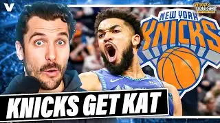 Knicks-Timberwolves Trade Reaction: Karl-Anthony Towns a PERFECT FIT in New York | Hoops Tonight