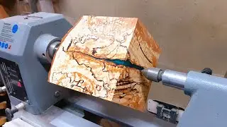 Split and Spalted Ash