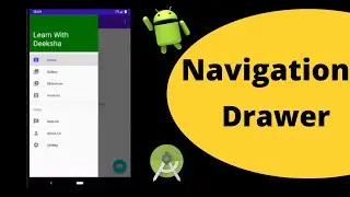 Navigation Drawer with Fragments In Android | Java | Android Studio Tutorial - Quick + Easy