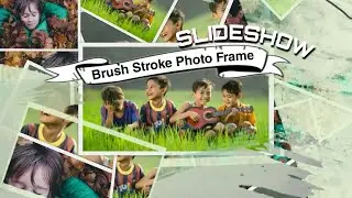 How to create brush stroke frame photo slideshow with kinemaster || Kinemaster Pro Editing Tutorial